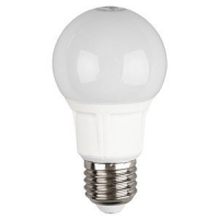 Лампа светодиодная ЭРА, Е 27, А60, 8 Вт, Теплый белый