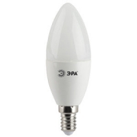 Лампа светодиодная ЭРА, Е 14, B35, 5 Вт, Теплый белый