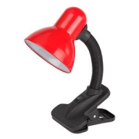 Настольная лампа ЭРА N-102, 40 Вт, красный