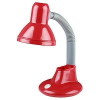 Настольная лампа ЭРА N-105, 40 Вт, красный
