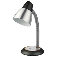 Настольная лампа ЭРА N-115, 40 Вт, черный матовый