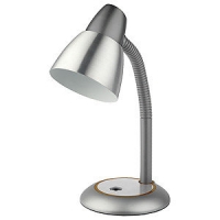Настольная лампа ЭРА N-115, 40 Вт, серый