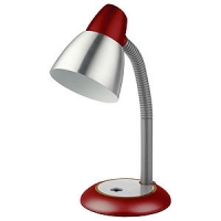 Настольная лампа ЭРА N-115, 40 Вт, красный