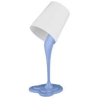 Настольная лампа ЭРА NE-306, 25 Вт, голубой