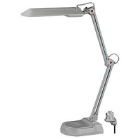 Настольная лампа ЭРА NL-202, 11 Вт, серый