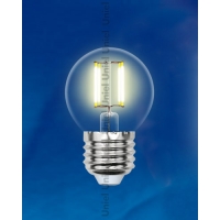 Лампа светодиодная Uniel серия AIR LED-G45-7,5W/WW/E27/CL GLA01TR