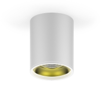 LED светильник накладной HD010 12W (белый золото) 3000K 79x100,900лм, 1/30
